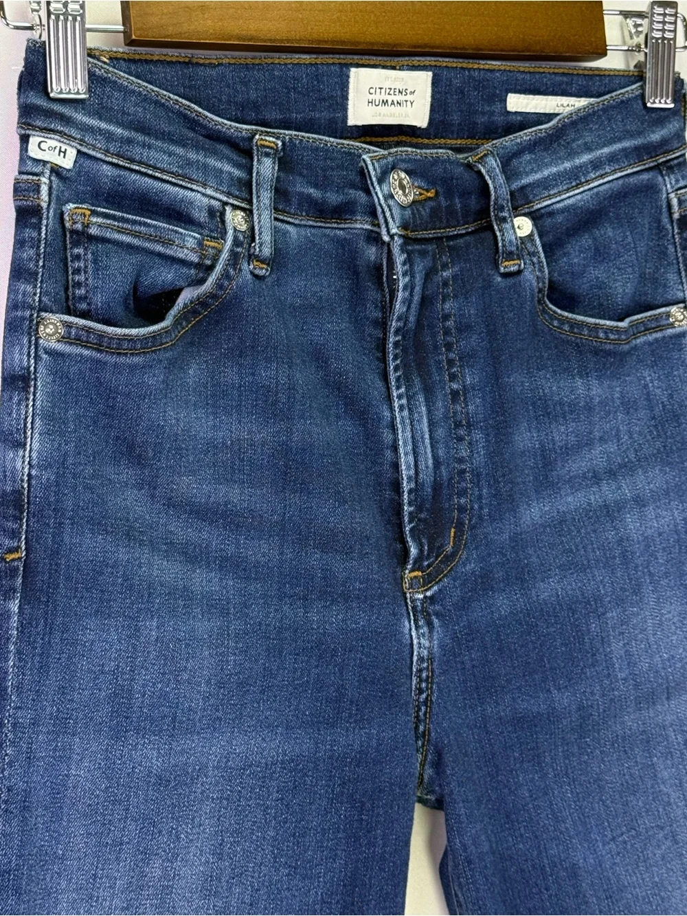 Citizens Of Humanity Lilah Women's High Rise Bootcut Flare Denim‎ Jeans Size 25